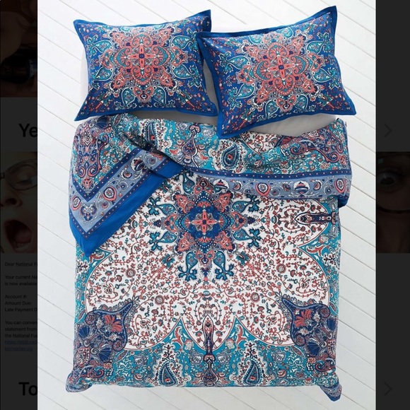 Urban Outfitters Bedding Duvet Cover And Shams Poshmark